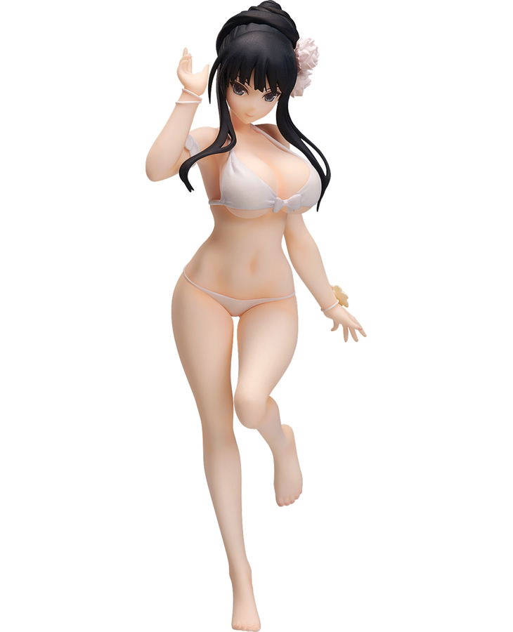Senran Kagura Peach Beach Splash 1/12 Scale Pre-Painted Figure: Ikaruga Swimsuit Ver. image 1