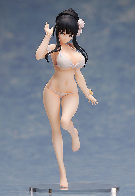Senran Kagura Peach Beach Splash 1/12 Scale Pre-Painted Figure: Ikaruga Swimsuit Ver. image 2