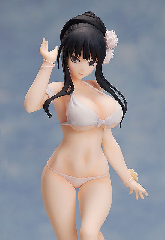 Senran Kagura Peach Beach Splash 1/12 Scale Pre-Painted Figure: Ikaruga Swimsuit Ver. image 9