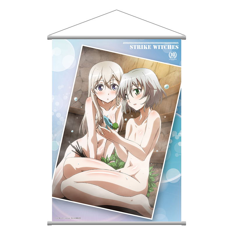 Strike Witches B2 Wall Scroll: Bath image 1