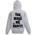 That Time I Got Reincarnated As A Slime - Minna No Rimuru-sama Zippered Hoodie Mix Gray x Black (S Size) thumbnail 1