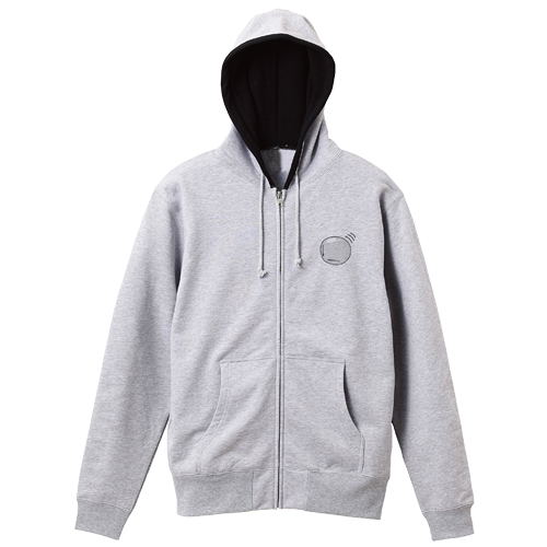 That Time I Got Reincarnated As A Slime - Minna No Rimuru-sama Zippered Hoodie Mix Gray x Black (M Size) image 2
