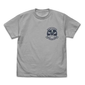 Strike Witches - Road To Berlin Strike Witches Emblem T-shirt Light Gray (S Size)