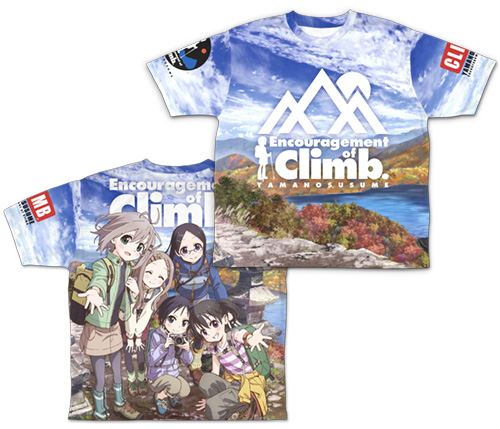 Encouragement of Climb (Yama no Susume) Omoide Present Full Graphic T-shirt