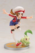ARTFX J Pokemon Series 1/8 Scale Pre-Painted Figure: Lyra with Chikorita thumbnail 2