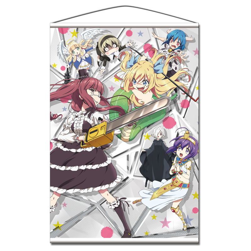 Dropkick on My Devil!! B2 Wall Scroll A: Key Visual image 1