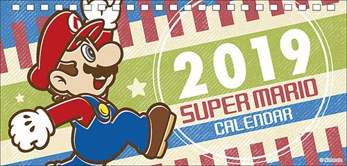 Ensky Super Mario - 2019 Desktop Calendar image 1
