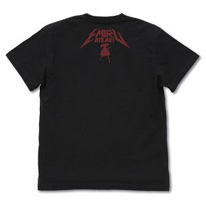 Hugtto! Precure - Emiru Aisaki T-shirt Black (L Size)