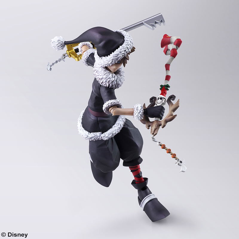 Kingdom Hearts II Bring Arts: Sora Christmas Town Ver. image 6