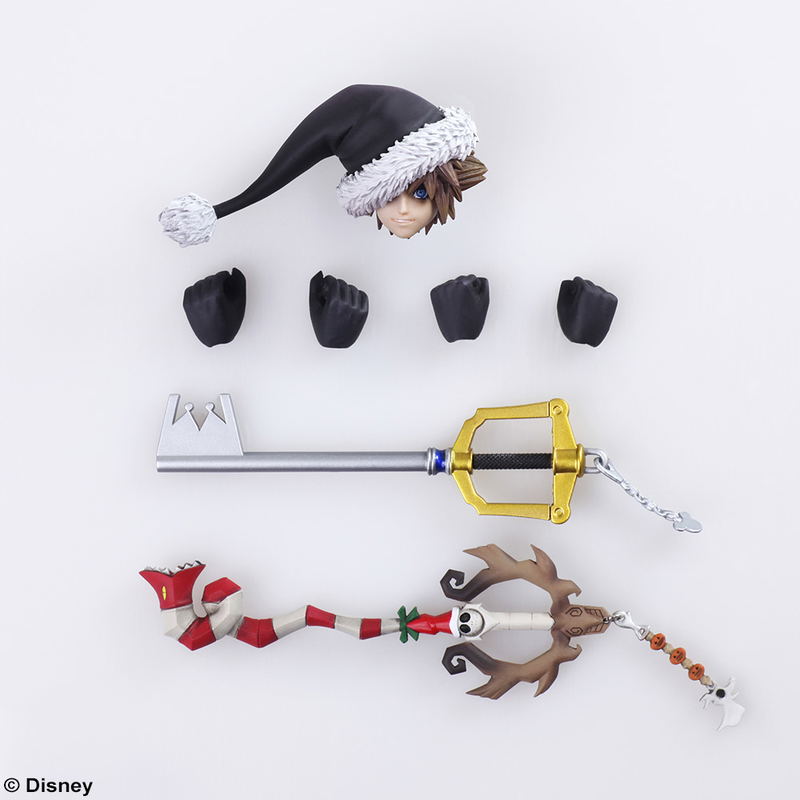 Kingdom Hearts II Bring Arts: Sora Christmas Town Ver. image 7