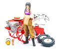 PLAMAX MF-28 1/20 Scale Model Kit: Minimum Factory Inaho with Honda F90 Tiller Cage Wheel Type thumbnail 9