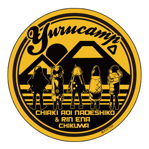 Yurucamp Water Resistant Sticker image 1