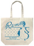 Re:Zero - Starting Life In Another World - Rem Large Tote Bag Uniform Ver. Natural thumbnail 1