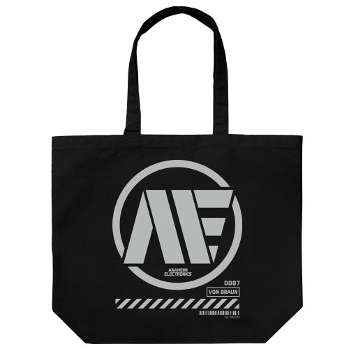 Mobile Suit Zeta Gundam - Anaheim Electronics Large Tote Bag Black image 1