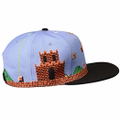 Nintendo - Mario 8Bit All Over Scene Snapback Baseball Cap thumbnail 2