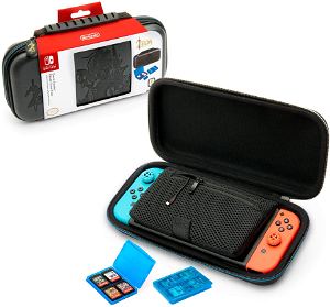 Game Traveler Deluxe Travel Case Zelda Link for Nintendo Switch (Black)