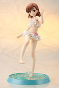 4-Leaves Toaru Kagaku no Railgun 1/7 Scale Pre-Painted Figure: Mikoto Misaka -Beach Side- Renewal Package thumbnail 2
