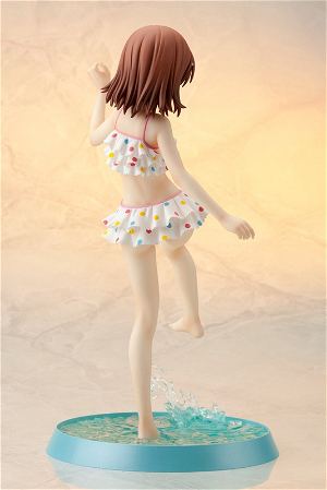 4-Leaves Toaru Kagaku no Railgun 1/7 Scale Pre-Painted Figure: Mikoto Misaka -Beach Side- Renewal Package