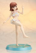 4-Leaves Toaru Kagaku no Railgun 1/7 Scale Pre-Painted Figure: Mikoto Misaka -Beach Side- Renewal Package thumbnail 5