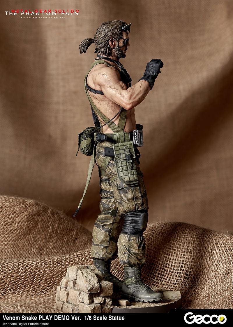 Metal Gear Solid V The Phantom Pain 1/6 Scale Pre-Painted Statue: Venom Snake Play Demo Ver. image 10