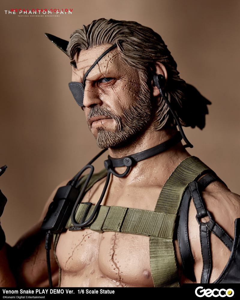 Metal Gear Solid V The Phantom Pain 1/6 Scale Pre-Painted Statue: Venom Snake Play Demo Ver. image 13