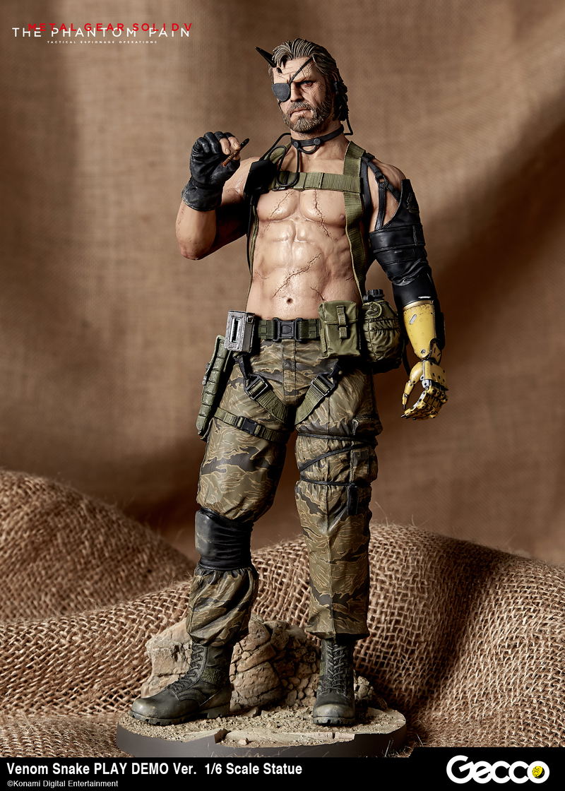 Metal Gear Solid V The Phantom Pain 1/6 Scale Pre-Painted Statue: Venom Snake Play Demo Ver. image 4