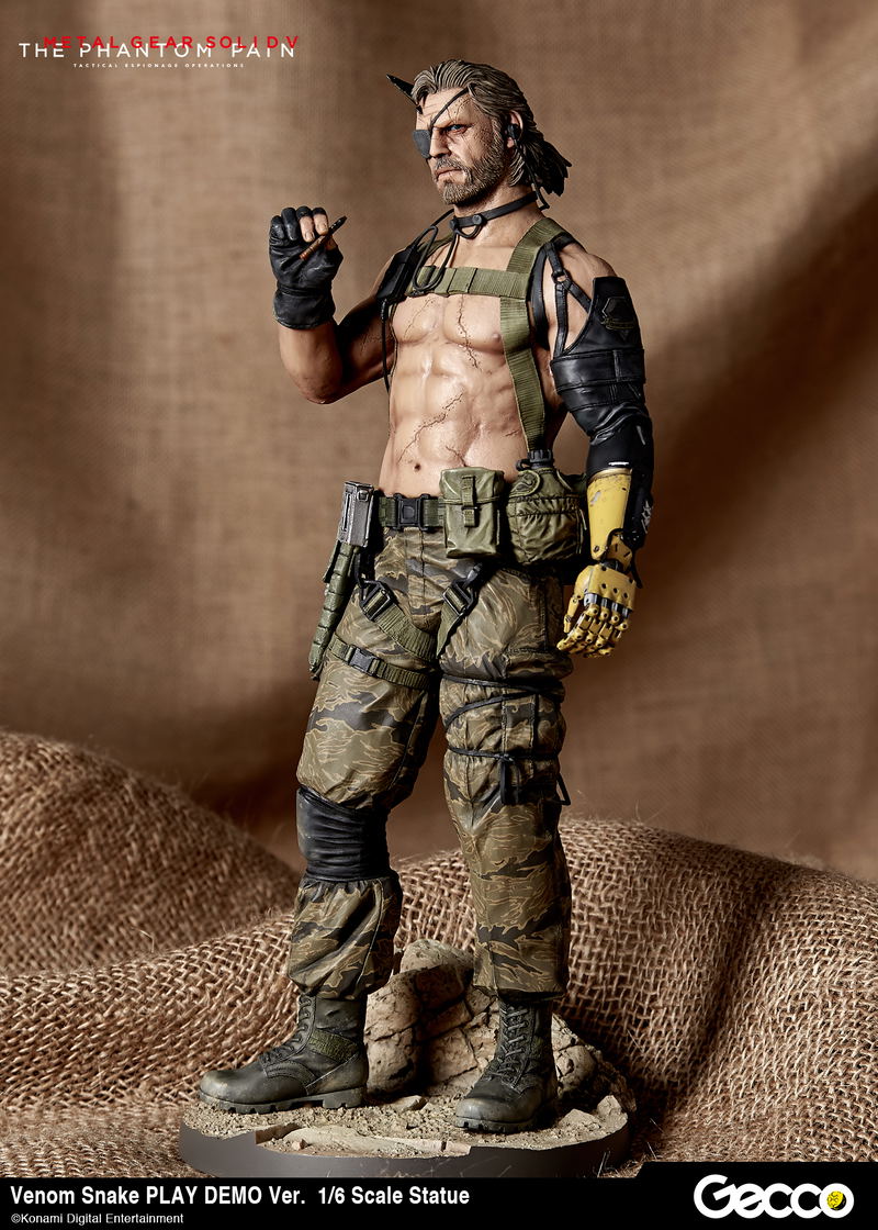 Metal Gear Solid V The Phantom Pain 1/6 Scale Pre-Painted Statue: Venom Snake Play Demo Ver. image 5