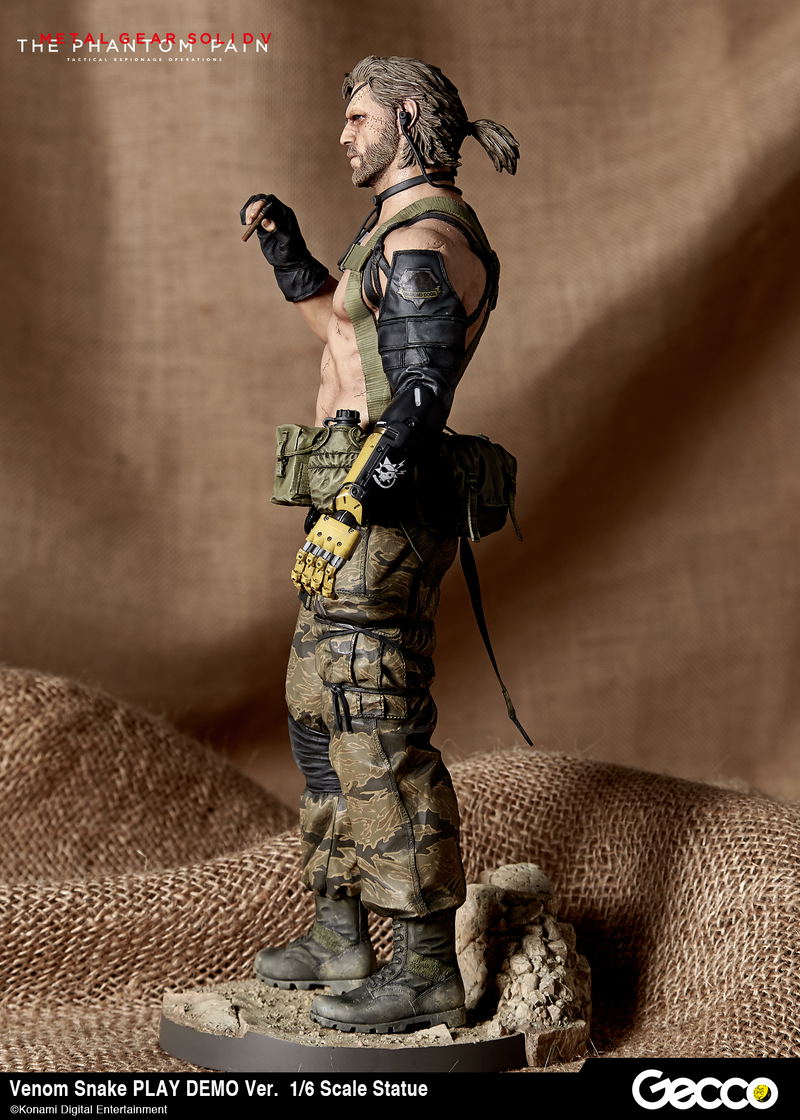 Metal Gear Solid V The Phantom Pain 1/6 Scale Pre-Painted Statue: Venom Snake Play Demo Ver. image 6