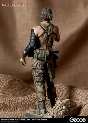 Metal Gear Solid V The Phantom Pain 1/6 Scale Pre-Painted Statue: Venom Snake Play Demo Ver.