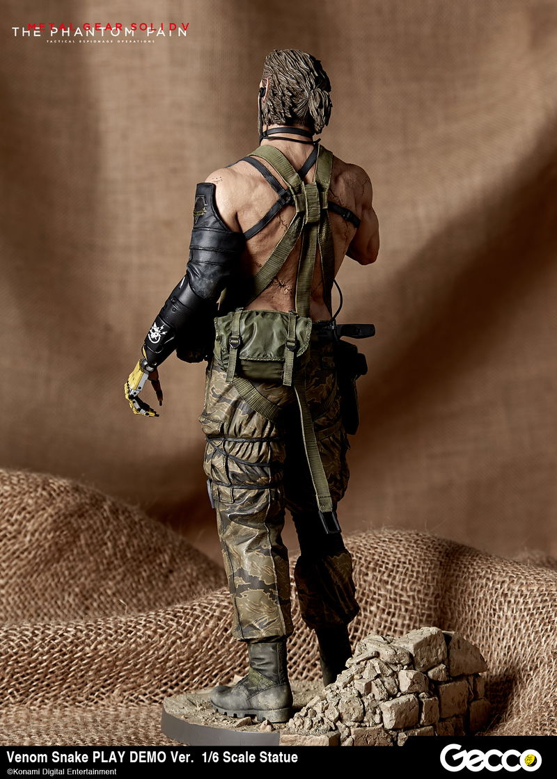 Metal Gear Solid V The Phantom Pain 1/6 Scale Pre-Painted Statue: Venom Snake Play Demo Ver. image 7