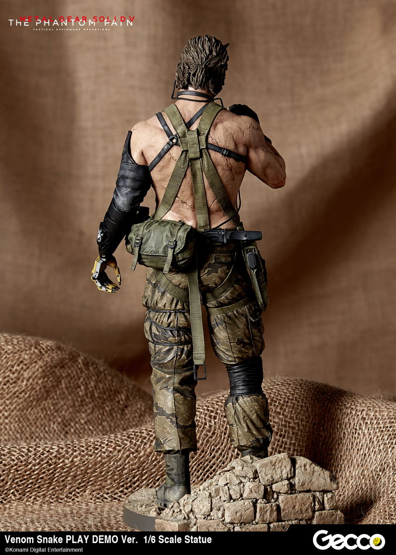 Metal Gear Solid V The Phantom Pain 1/6 Scale Pre-Painted Statue: Venom Snake Play Demo Ver. image 8