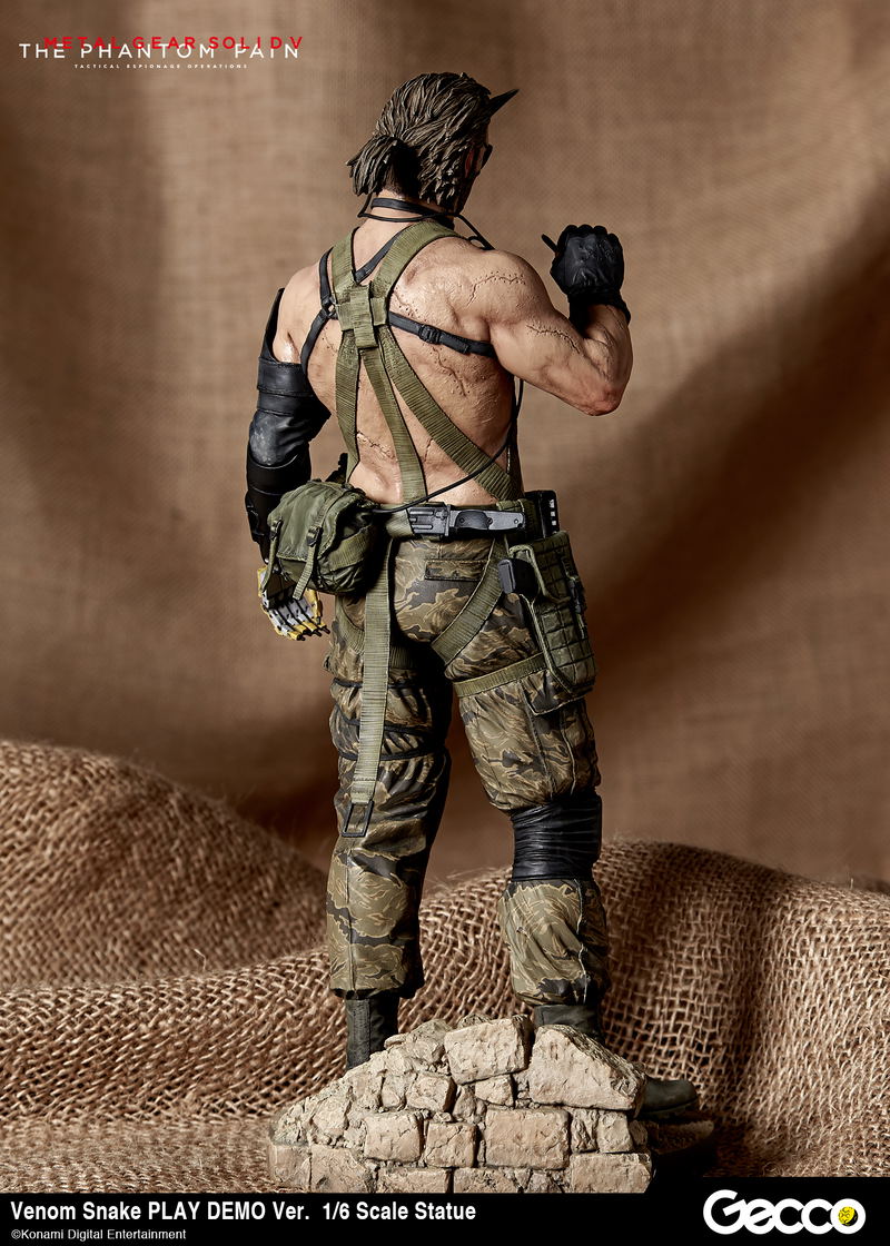 Metal Gear Solid V The Phantom Pain 1/6 Scale Pre-Painted Statue: Venom Snake Play Demo Ver. image 9