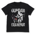 Mobile Suit Gundam 00 - Gundam Exia Repair Head T-shirt Black (L Size) thumbnail 1
