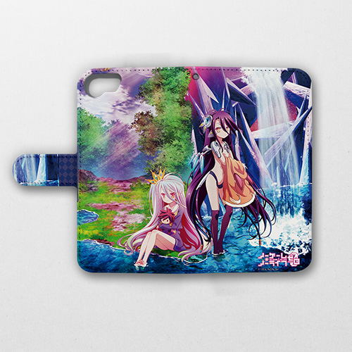 No Game No Life: Zero Original Illustration Book Style Smartphone Case - Shiro And Shuvi (iPhone6/7/8) image 1