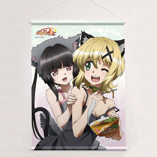 Senki Zessho Symphogear AXZ Original Illustration B2 Wall Scroll: Shirabe & Kirika image 1