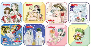 Urusei Yatsura Mini Towel With Gum (Set of 10 pieces)_