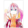 Yurucamp Ani-Art Wall Scroll: Kagamihara Nadeshiko thumbnail 2
