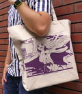 Yuuna And The Haunted Hot Springs - Yuuna Yunohana Large Tote Bag Natural thumbnail 2