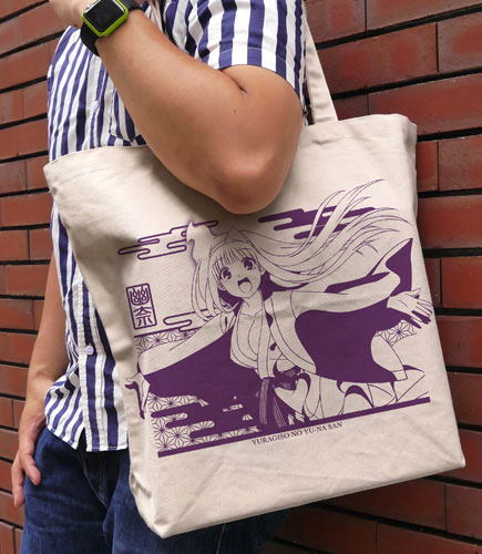 Yuuna And The Haunted Hot Springs - Yuuna Yunohana Large Tote Bag Natural image 2