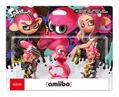 amiibo Splatoon 2 Series Figure Triple Pack (Octoling Boy / Octoling Octopus / Octoling Girl) thumbnail 1