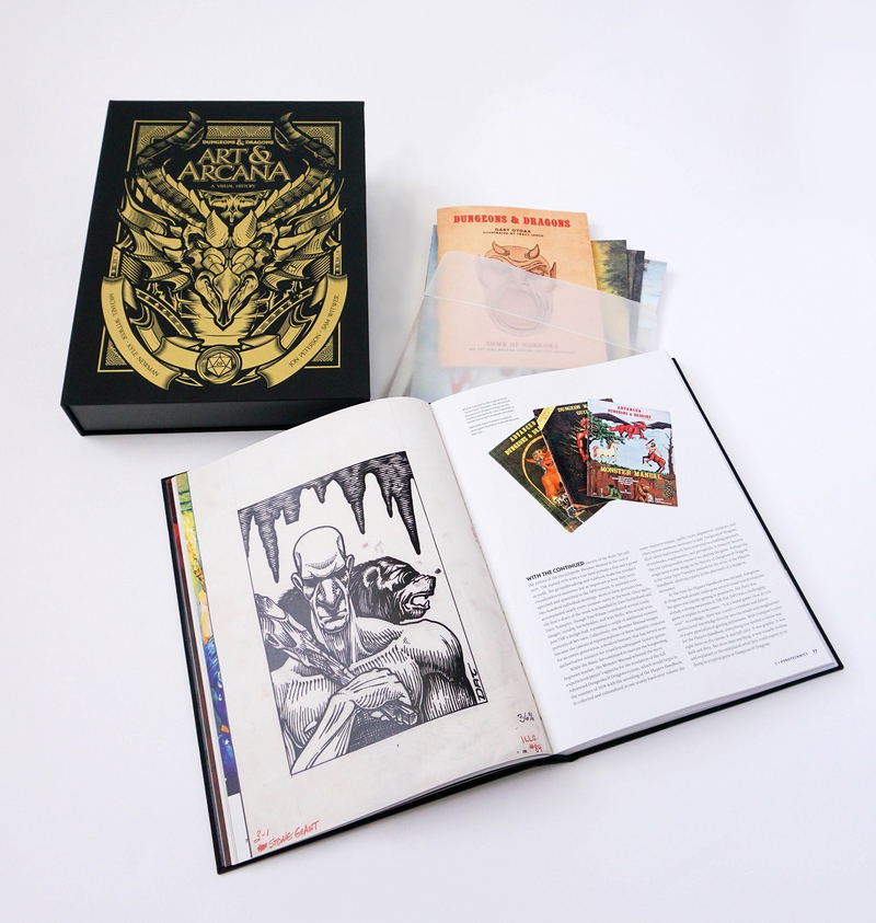 Dungeons & Dragons: Art & Arcana [Special Edition, Boxed Book & Ephemera Set]: A Visual History (Hardcover) image 6