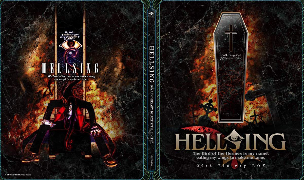 Hellsing OVA (English Audio) 20th Anniversary Deluxe Steel Limited [Limited  Edition]