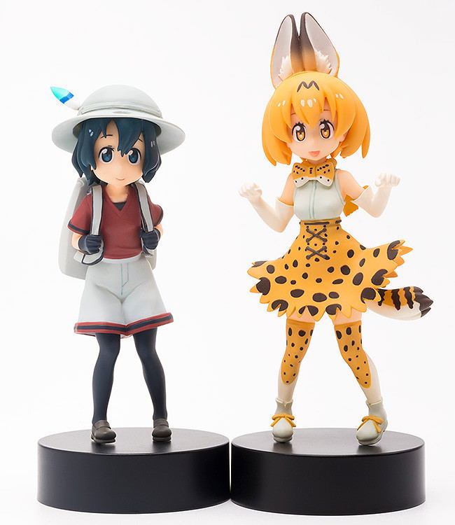 Kemono Friends PLAMAX MF-29 1/20 Scale Model Kit: My Pace Chasers / Common Raccoon & Fennec image 7