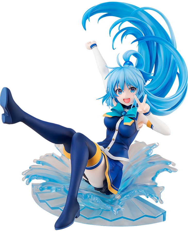 Kono Subarashii Sekai ni Shukufuku Wo! 1/7 Scale Pre-Painted Figure: Aqua Sneaker Bunko 30th Anniversary Ver. image 1