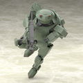 MODEROID Full Metal Panic! Invisible Victory 1/60 Scale Model Kit: Rk-91/92 Savage (Olive) thumbnail 2
