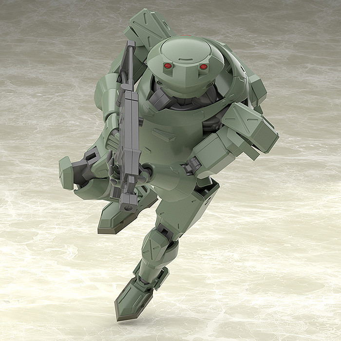 MODEROID Full Metal Panic! Invisible Victory 1/60 Scale Model Kit: Rk-91/92 Savage (Olive) image 2