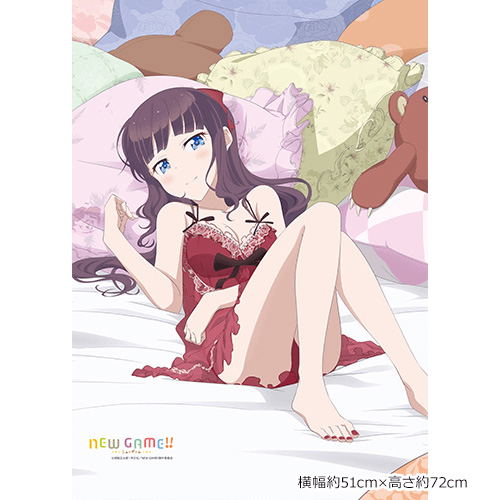 New Game!! Original Illustration B2 Wall Scroll: Hifumi Takimoto image 2