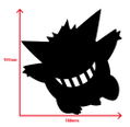 Pokemon Built in LED Light - Pokemon Gengar Wall Light thumbnail 5