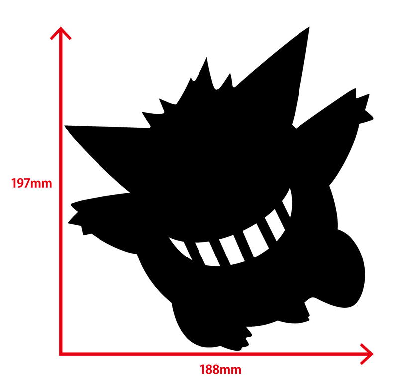 Pokemon Built in LED Light - Pokemon Gengar Wall Light image 5