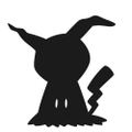 Pokemon Built in LED Light - Mimikyu Wall Light thumbnail 1